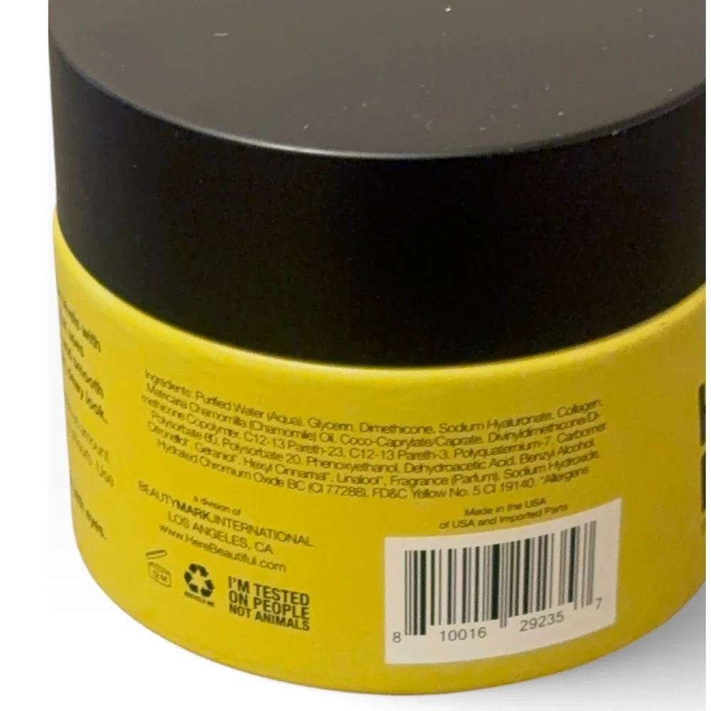 Here Beautiful Ultra Moisturizing Facial Gel Hyaluronic Acid 4oz Brightening Gel